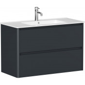 Тумба с раковиной Allen Brau Gravity 1.370010.AM/4.61002.20 100 антрацит матовый