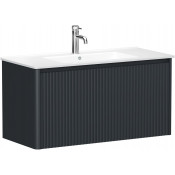 Тумба с раковиной Allen Brau Gravity 1.370018.AM/4.61002.20 100 антрацит матовый