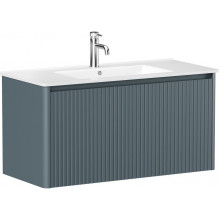 Тумба под раковину Allen Brau Gravity 1.370018.BGM 100 синий матовый