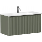 Тумба с раковиной Allen Brau Gravity 1.370018.CGM/4.61002.20 100 олива матовый