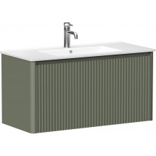 Тумба под раковину Allen Brau Gravity 1.370018.CGM 100 олива матовый