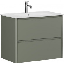 Тумба под раковину Allen Brau Gravity 1.370009.CGM 80 олива матовый