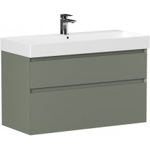 Тумба под раковину Allen Brau Infinity 1.210027.CGM 100 олива матовый