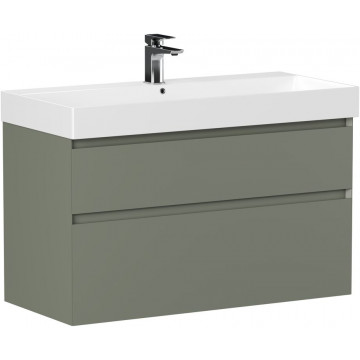 Тумба под раковину Allen Brau Infinity 1.210027.CGM 100 олива матовый