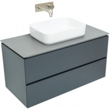 Тумба под раковину Allen Brau Infinity 1.21003.AM 100 антрацит матовый