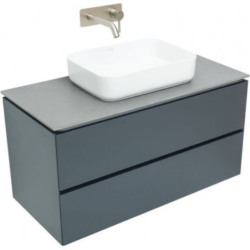 Тумба под раковину Allen Brau Infinity 1.21003.AM 100 антрацит матовый