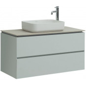 Тумба с раковиной Allen Brau Infinity 1.21003.PWM/4.11021.20/1.21012.B 100 папирус матовый