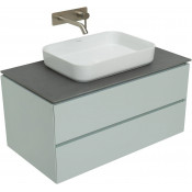 Тумба с раковиной Allen Brau Infinity 1.21003.PWM/4.11021.20/1.21012.G 100 папирус матовый