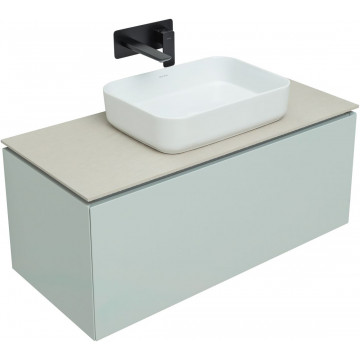 Тумба с раковиной Allen Brau Infinity 1.21004.PWM/4.11021.20/1.21012.B 100 папирус матовый