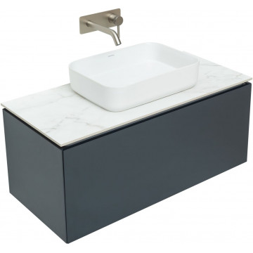 Тумба с раковиной Allen Brau Infinity 1.21004.AM/4.11021.20/1.21012.M 100 антрацит матовый