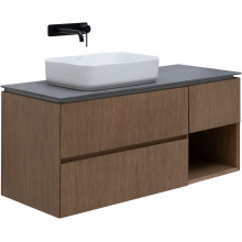 Тумба с раковиной Allen Brau Infinity 1.21005.NO/4.11021.20/1.21015.GR-S 120 L дуб