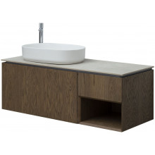Тумба с раковиной Allen Brau Infinity 1.21006.NO/4.11021.20/1.21015.B-S 120 L дуб