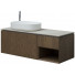 Тумба с раковиной Allen Brau Infinity 1.21006.NO/4.11021.20/1.21015.B-S 120 L дуб