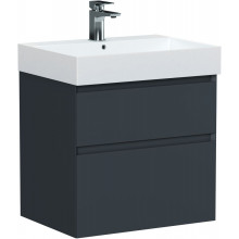 Тумба с раковиной Allen Brau Infinity 1.210024.AM/198206 60 антрацит матовый