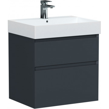 Тумба с раковиной Allen Brau Infinity 1.210024.AM/198206 60 антрацит матовый