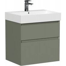 Тумба с раковиной Allen Brau Infinity 1.210024.CGM/198206 60 олива матовый