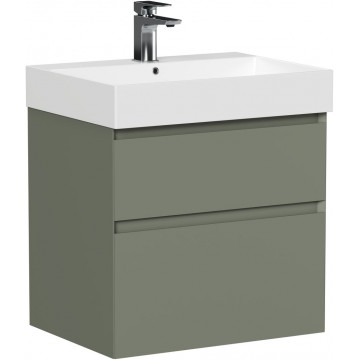 Тумба с раковиной Allen Brau Infinity 1.210024.CGM/198206 60 олива матовый