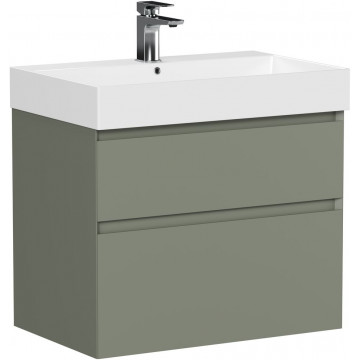 Тумба с раковиной Allen Brau Infinity 1.210025.CGM/198207 70 олива матовый