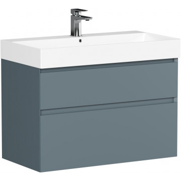 Тумба с раковиной Allen Brau Infinity 1.210026.BGM/198208 85 синий матовый