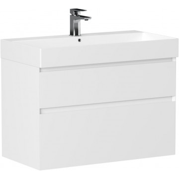 Тумба с раковиной Allen Brau Infinity 1.210026.WM/198208 85 белый матовый