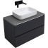 Тумба под раковину Allen Brau Infinity 1.21001.AM 85 антрацит матовый