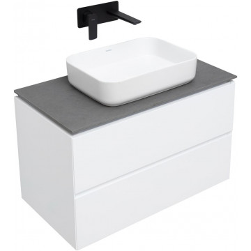 Тумба под раковину Allen Brau Infinity 1.21001.WM 85 белый матовый