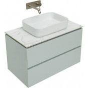 Тумба с раковиной Allen Brau Infinity 1.21001.PWM/4.11021.20/1.21011.M 85 папирус матовый