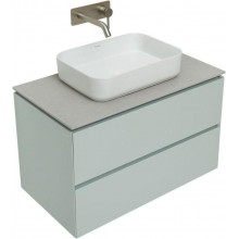 Тумба с раковиной Allen Brau Infinity 1.21001.PWM/4.11021.20/1.21011.G-S 85 папирус матовый