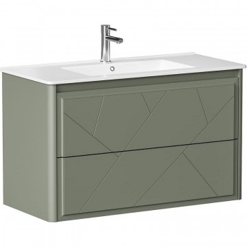 Тумба под раковину Allen Brau Paris 1.360002.CGM 100 олива матовый