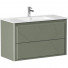 Тумба с раковиной Allen Brau Paris 1.360002.CGM/4.61002.20 100 олива матовый