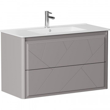 Тумба под раковину Allen Brau Paris 1.360002.PGM 100 платина матовый