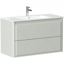 Тумба с раковиной Allen Brau Paris 1.360002.PWM/4.61002.20 100 папирус матовый