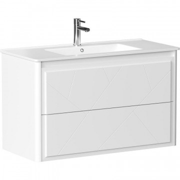 Тумба под раковину Allen Brau Paris 1.360002.WM 100 белый матовый