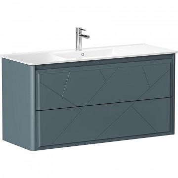 Тумба под раковину Allen Brau Paris 1.360003.BGM 120 синий матовый