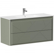 Тумба под раковину Allen Brau Paris 1.360003.CGM 120 олива матовый