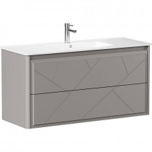 Тумба с раковиной Allen Brau Paris 1.360003.PGM/4.61003.20 120 платина матовый