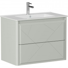 Тумба с раковиной Allen Brau Paris 1.360001.PWM/4.61001.20 80 папирус матовый