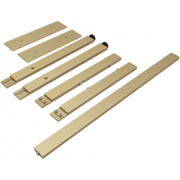 Ножки для мебели Allen Brau Reality 90 1.320B13.03 h-33.5 латунь браш