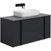 Тумба с раковиной Allen Brau Reality 1.32007.AM/4.11021.20/1.32025.DG-S 100 антрацит матовый