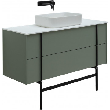 Тумба под раковину Allen Brau Reality 1.32008.CGM 120 олива матовый