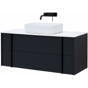 Тумба с раковиной Allen Brau Reality 1.32008.AM/4.11021.20/1.32026.K 120 антрацит матовый