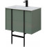 Тумба с раковиной Allen Brau Reality 1.32004.CGM/4.11024.20 70 олива матовый