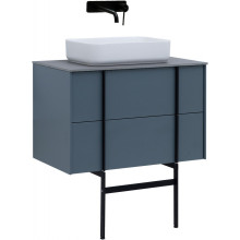 Тумба под раковину Allen Brau Reality 1.32005.BGM 80 синий матовый