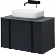 Тумба с раковиной Allen Brau Reality 1.32005.AM/4.11021.20/1.32023.G 80 антрацит матовый