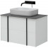 Тумба с раковиной Allen Brau Reality 1.32005.WM/4.11021.20/1.32023.G 80 белый матовый