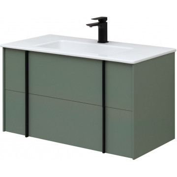Тумба под раковину Allen Brau Reality 1.32006.CGM 90 олива матовый