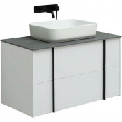 Тумба с раковиной Allen Brau Reality 1.32006.WM/4.11021.20/1.32024.G 90 белый матовый