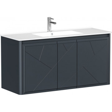 Тумба с раковиной Allen Brau Paris 1.360004.AM/4.61003.20 120 антрацит матовый