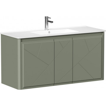 Тумба с раковиной Allen Brau Paris 1.360004.CGM/4.61003.20 120 олива матовый