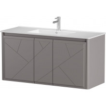 Тумба с раковиной Allen Brau Paris 1.360004.PGM/4.61003.20 120 платина матовый